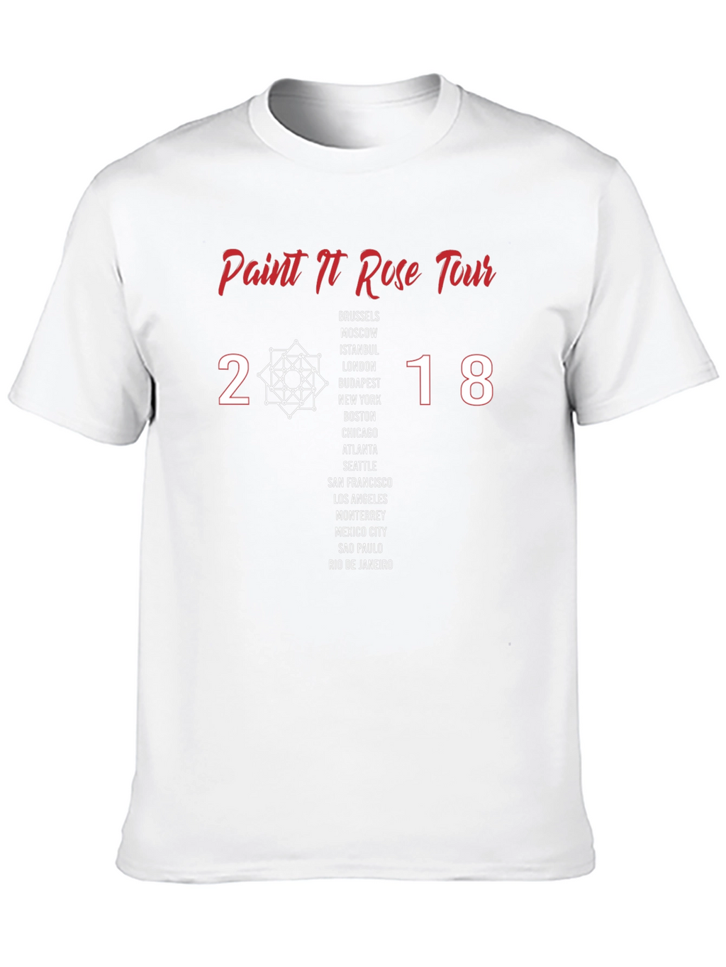 Paint It Rose Tour 2018 T-Shirt