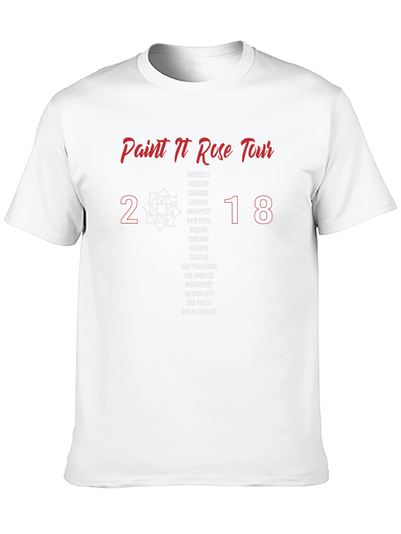 Paint It Rose Tour 2018 T-Shirt