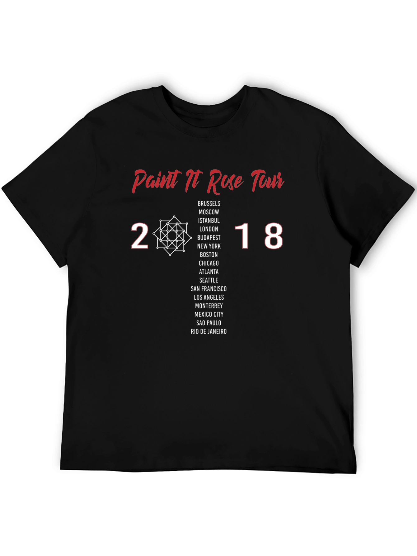 Paint It Rose Tour 2018 T-Shirt