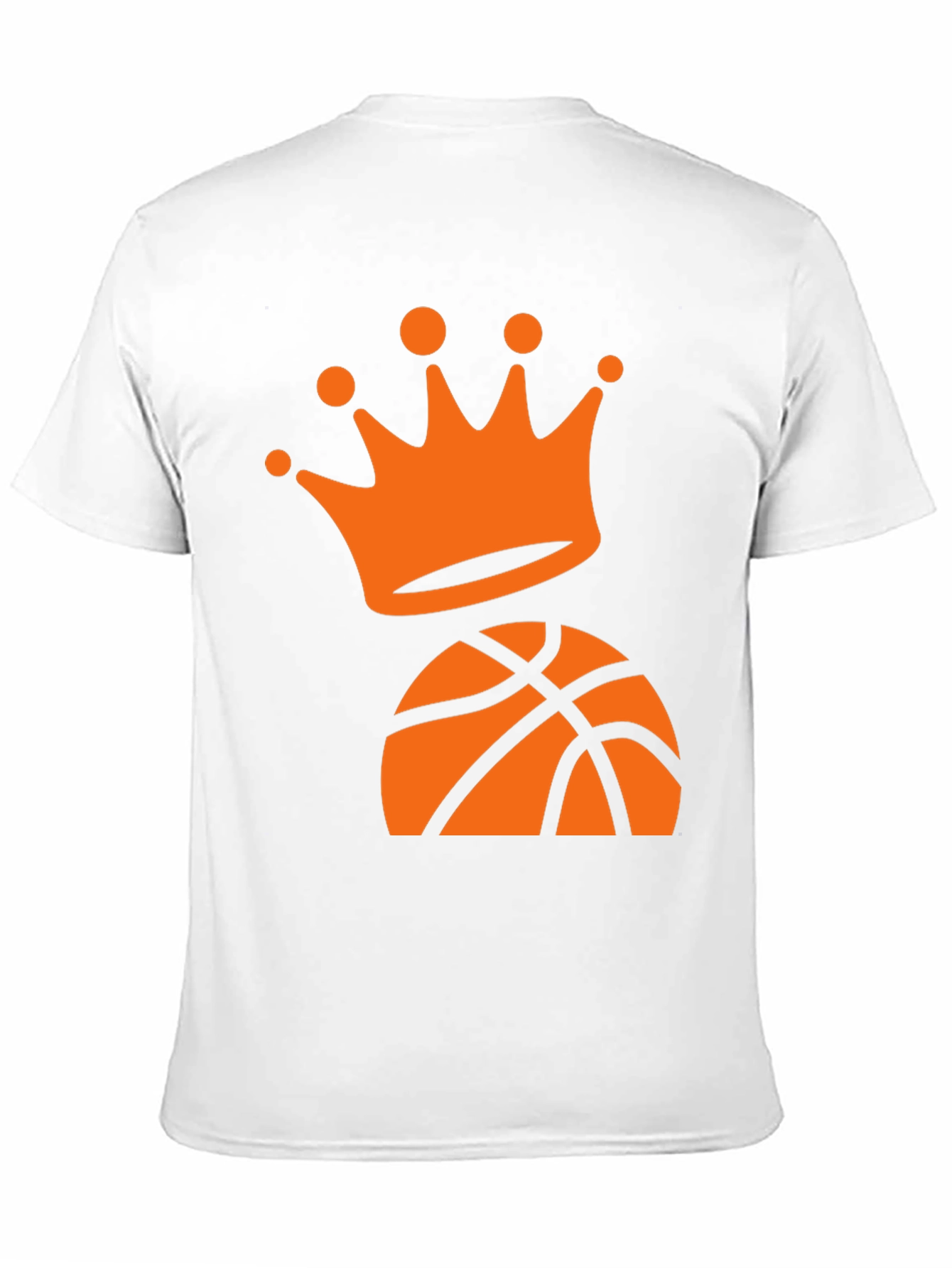 Basketball King Graphic Tee - Black Cotton T-Shirt
