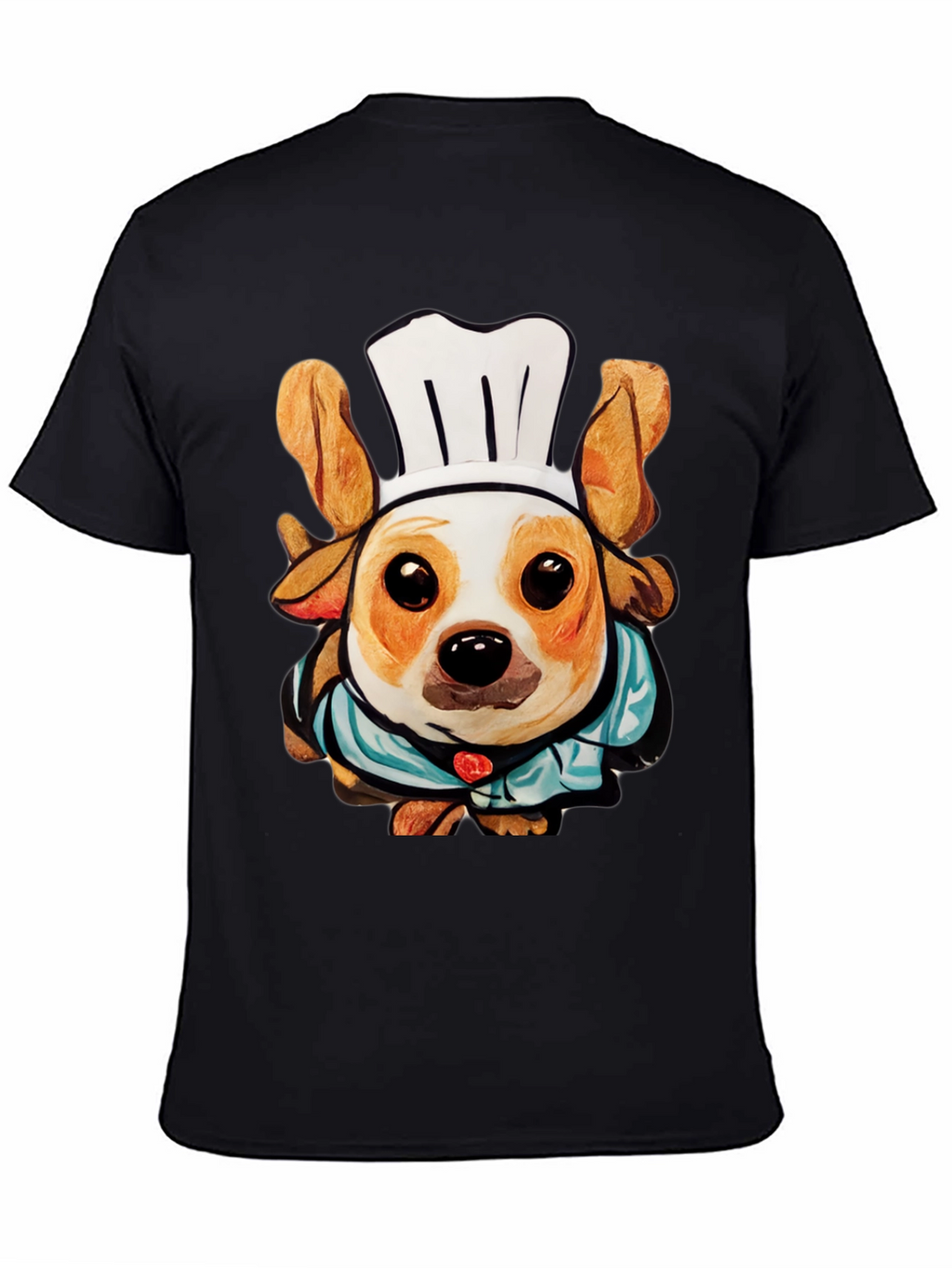 Chef Dog T-Shirt: Cute Canine Cook Apparel