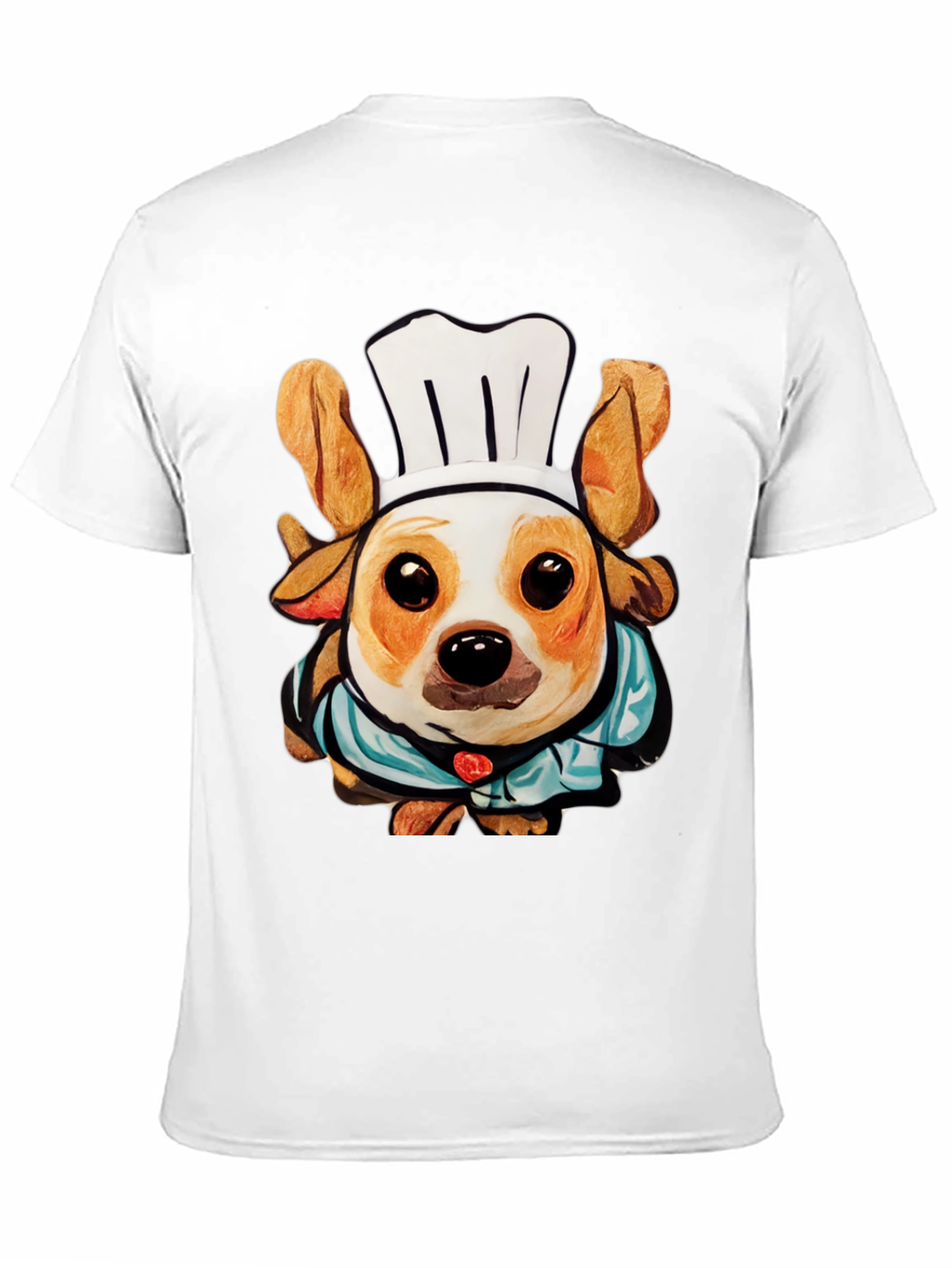 Chef Dog T-Shirt: Cute Canine Cook Apparel