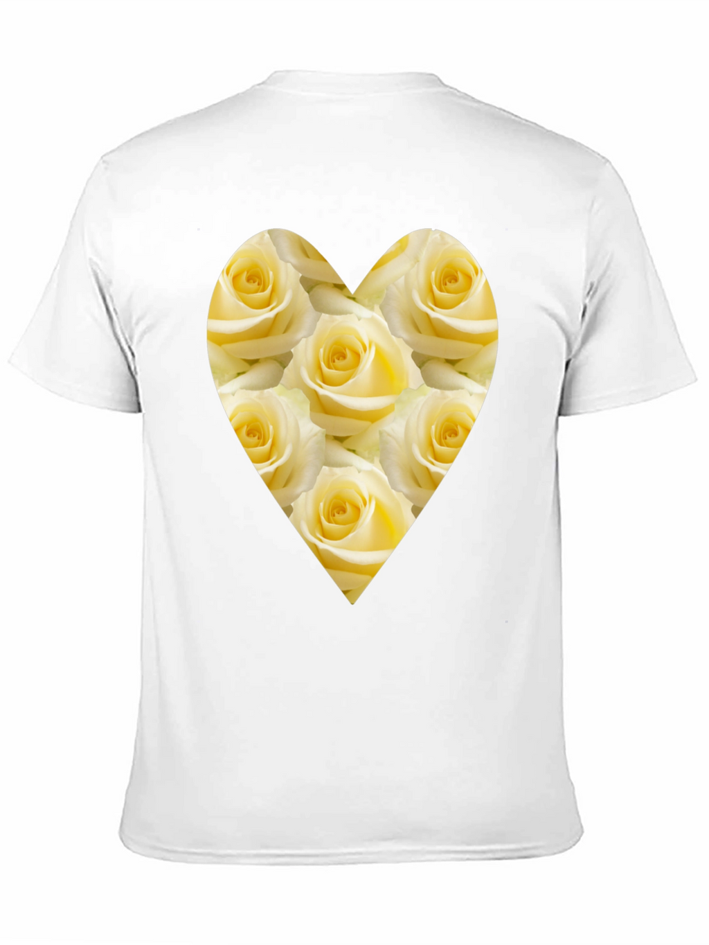 Heart of Roses Black T-Shirt