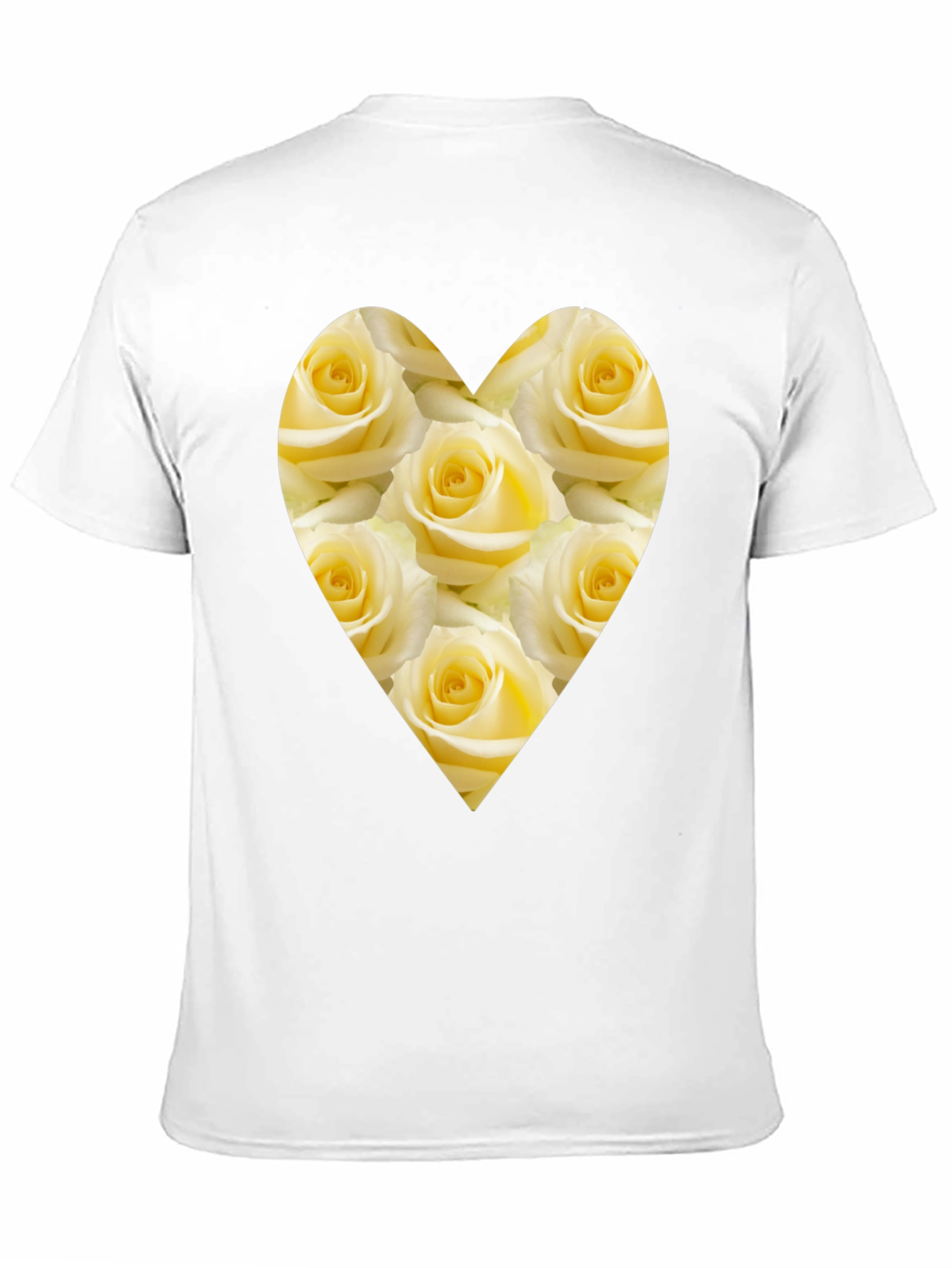 Heart of Roses Black T-Shirt