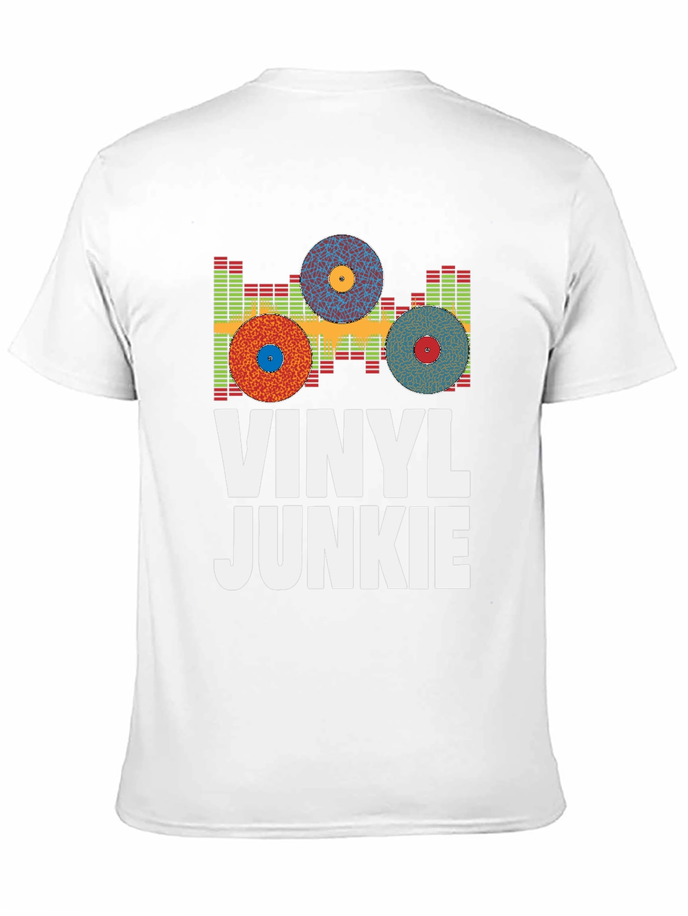 Vinyl Junkie T-Shirt - Music Lover Tee