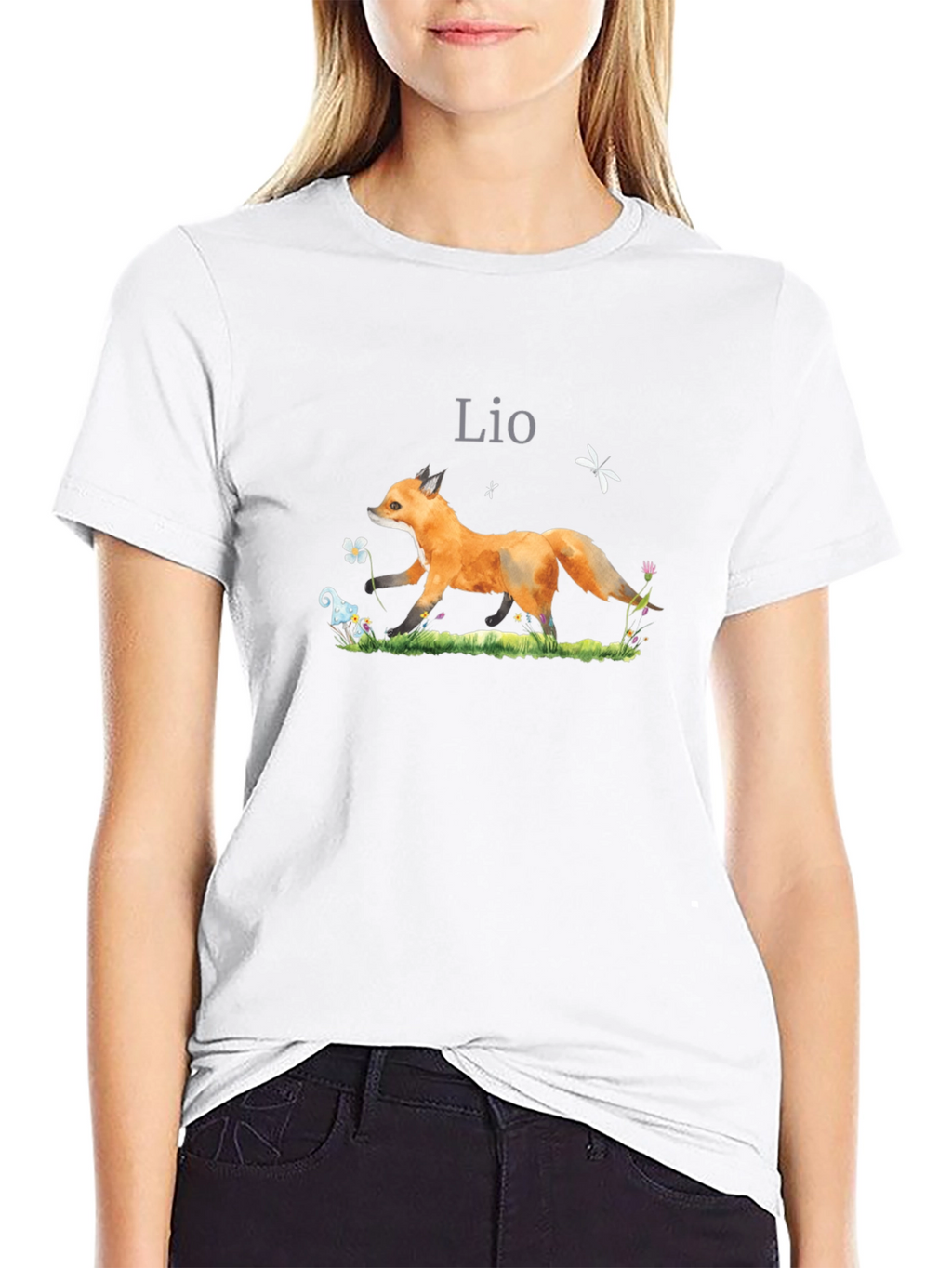 Fox Lio Graphic Tee - Premium Unisex T-Shirt