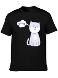 Winking Cat Fishbone Dream T-Shirt