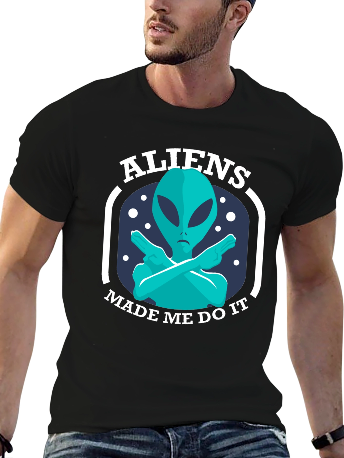 Aliens Made Me Do It Graphic Tee