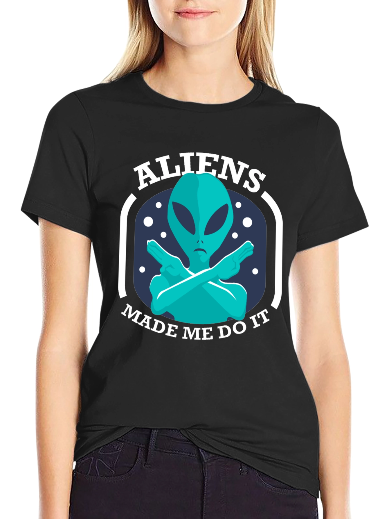 Aliens Made Me Do It Graphic Tee