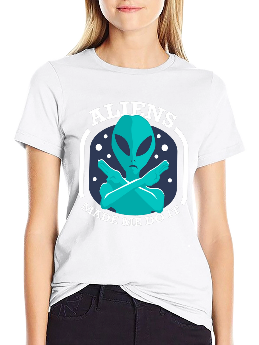 Aliens Made Me Do It Graphic Tee