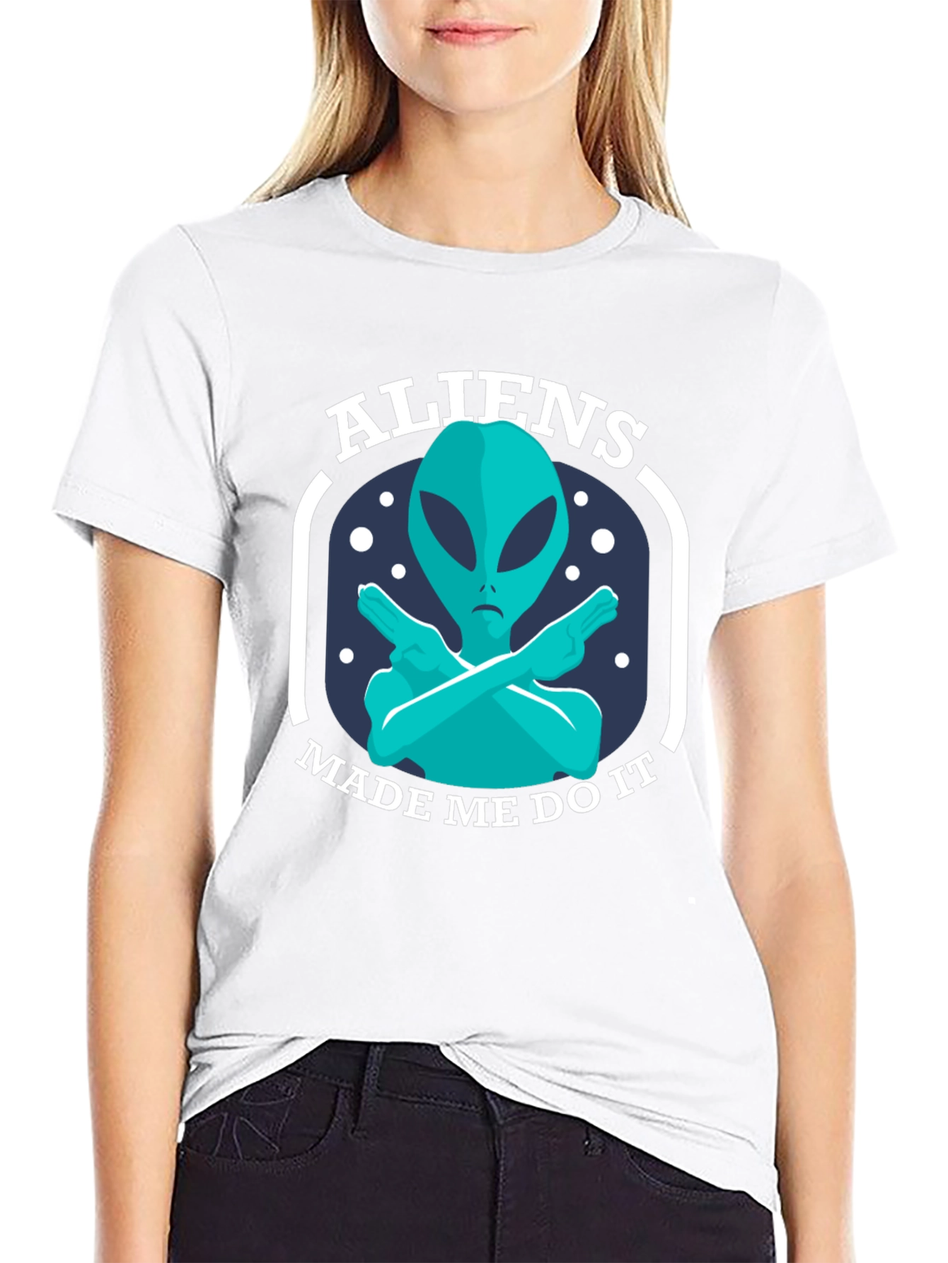 Aliens Made Me Do It Graphic Tee