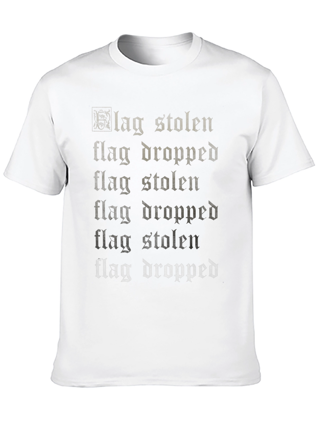 Flag Stolen Flag Dropped Graphic T-Shirt
