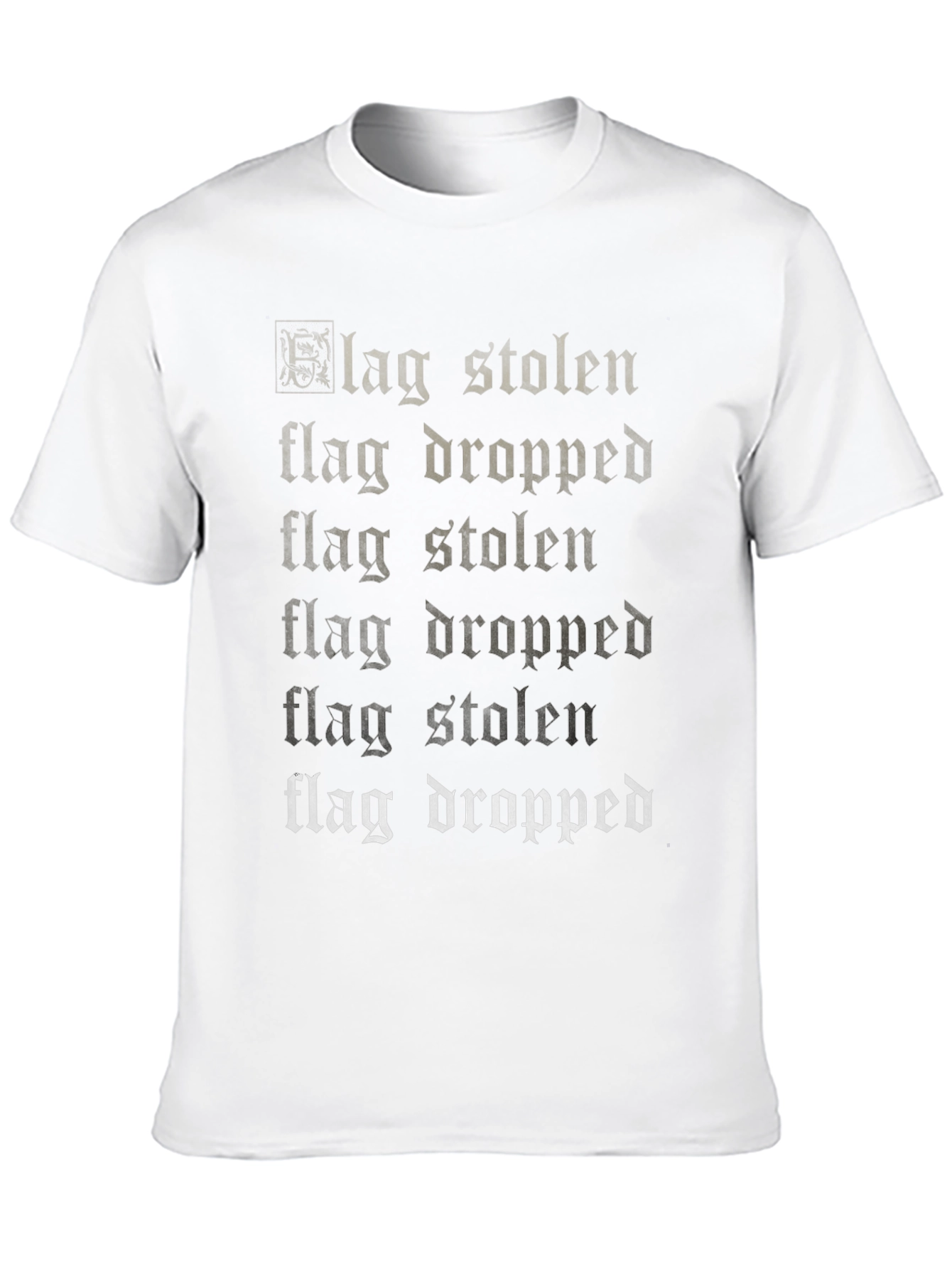 Flag Stolen Flag Dropped Graphic T-Shirt