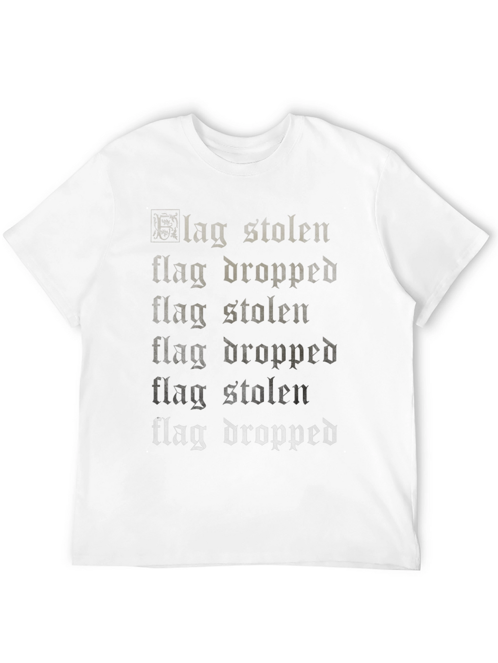 Flag Stolen Flag Dropped Graphic T-Shirt