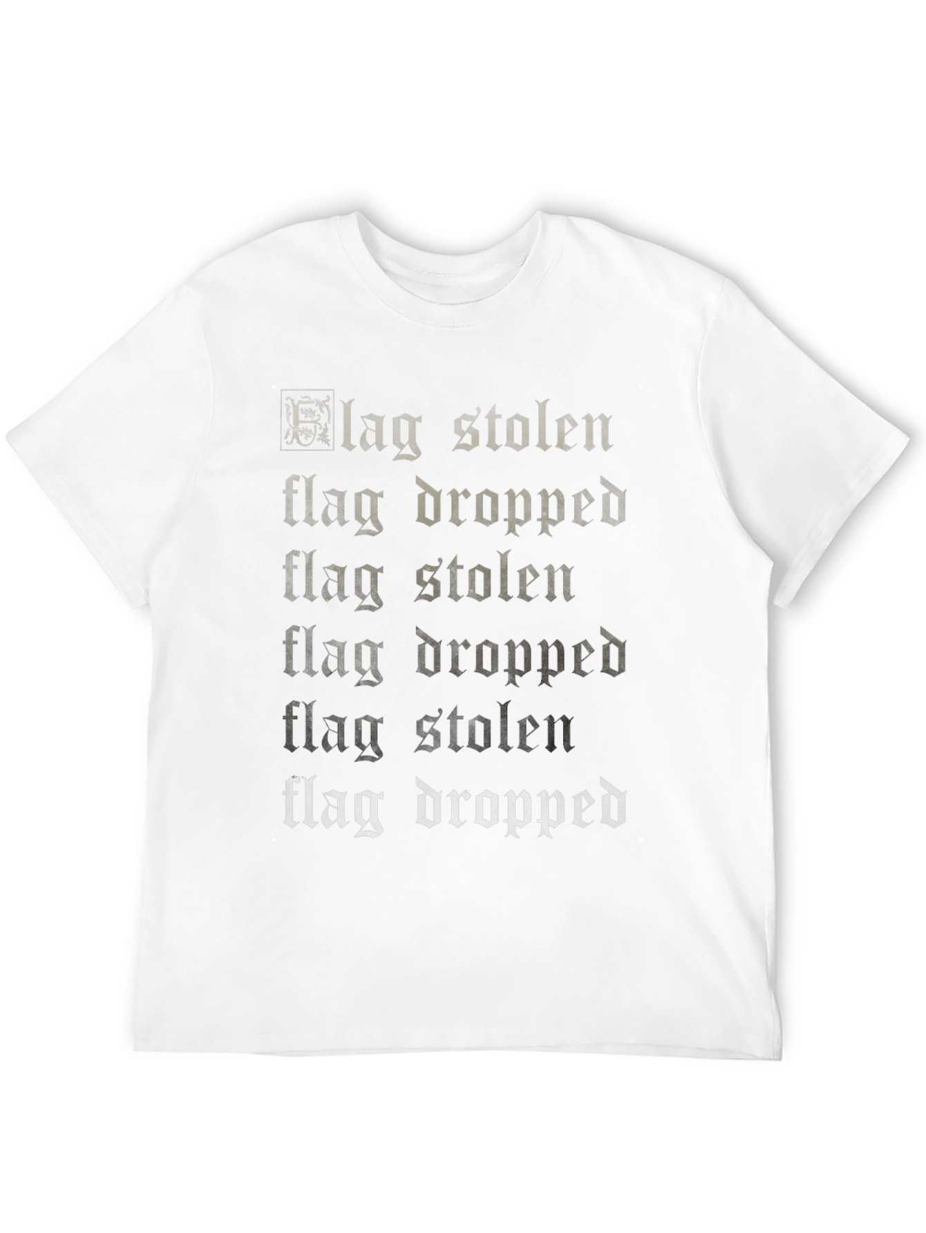 Flag Stolen Flag Dropped Graphic T-Shirt