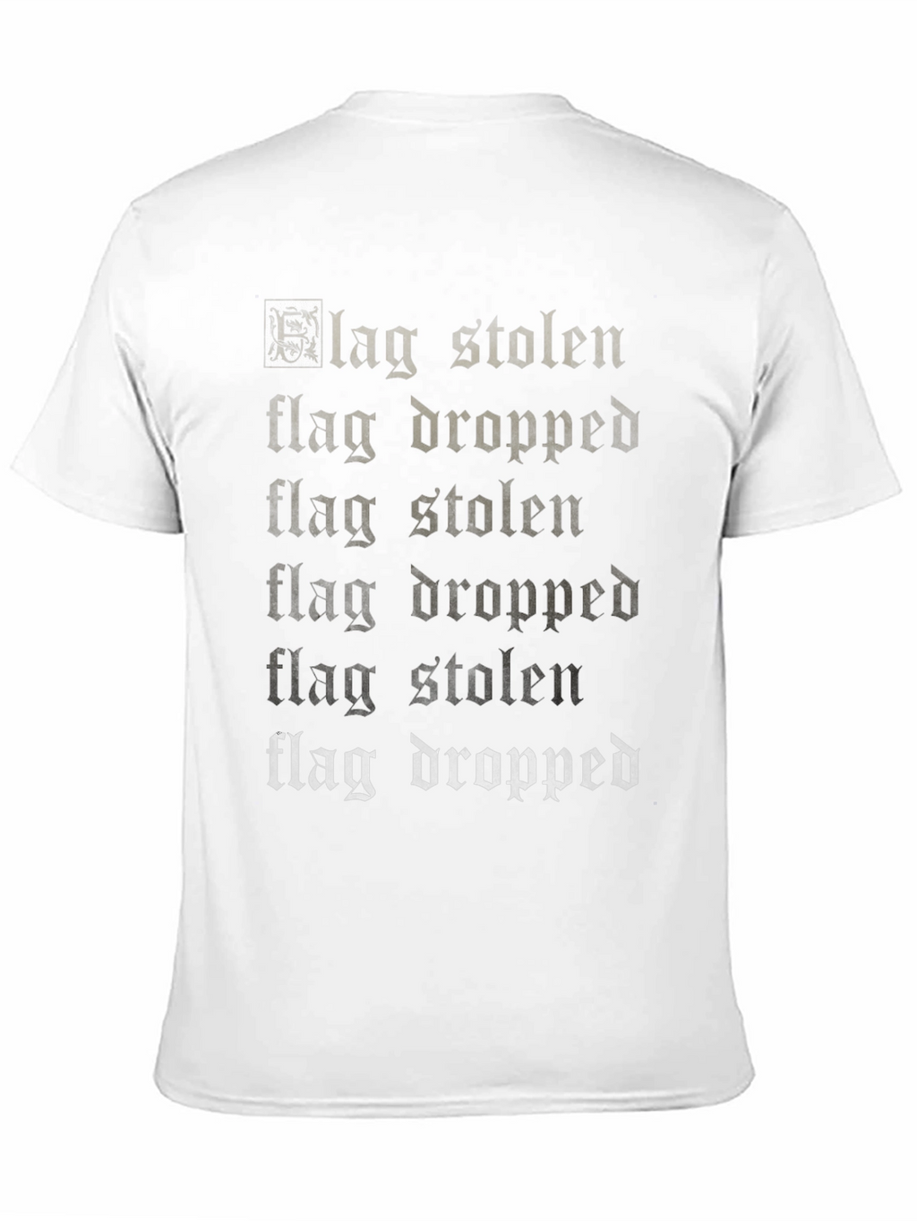 Flag Stolen Flag Dropped Graphic T-Shirt
