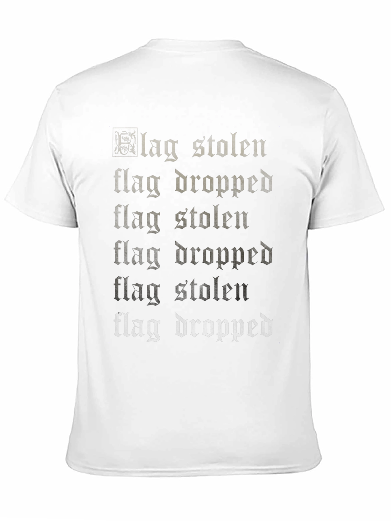 Flag Stolen Flag Dropped Graphic T-Shirt