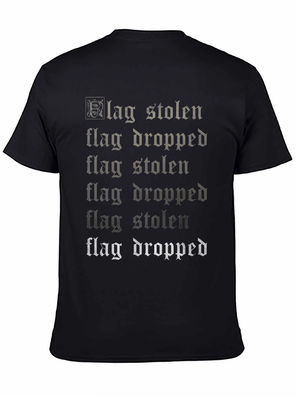 Flag Stolen Flag Dropped Graphic T-Shirt