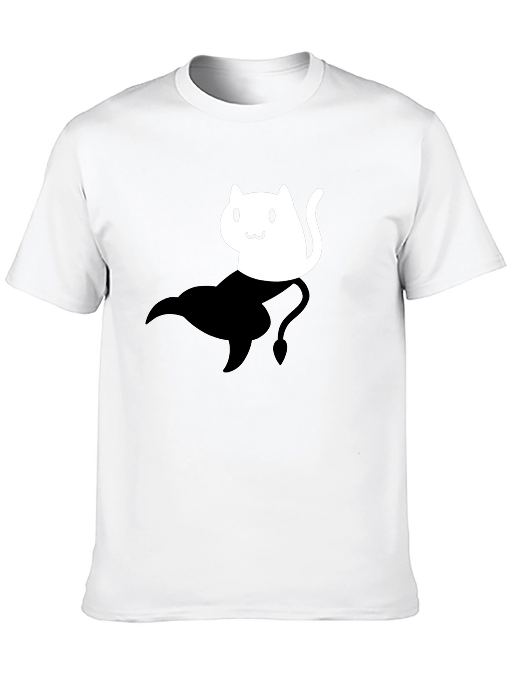 Cat Genie T-Shirt - Black Unisex Cotton Tee