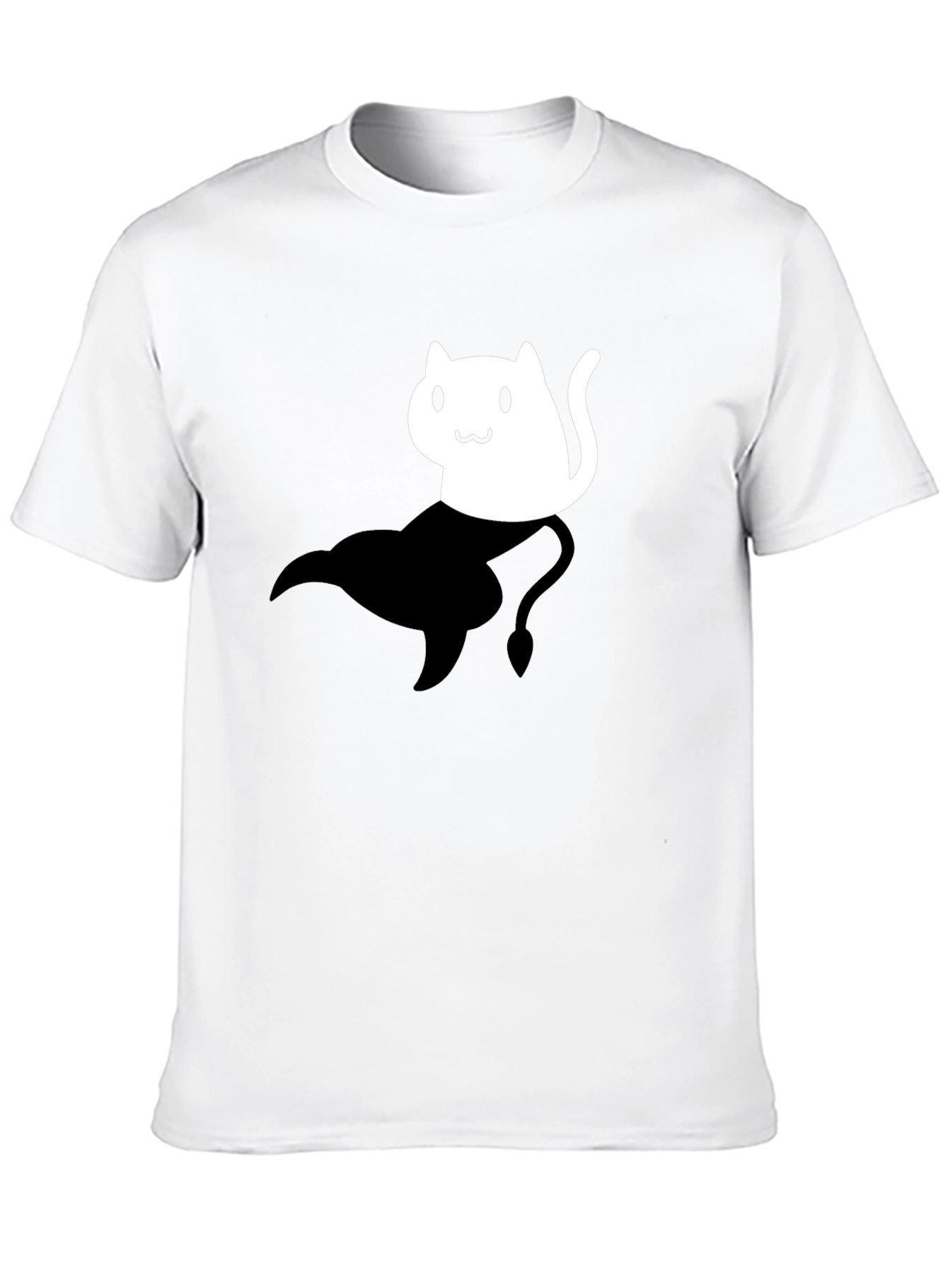Cat Genie T-Shirt - Black Unisex Cotton Tee