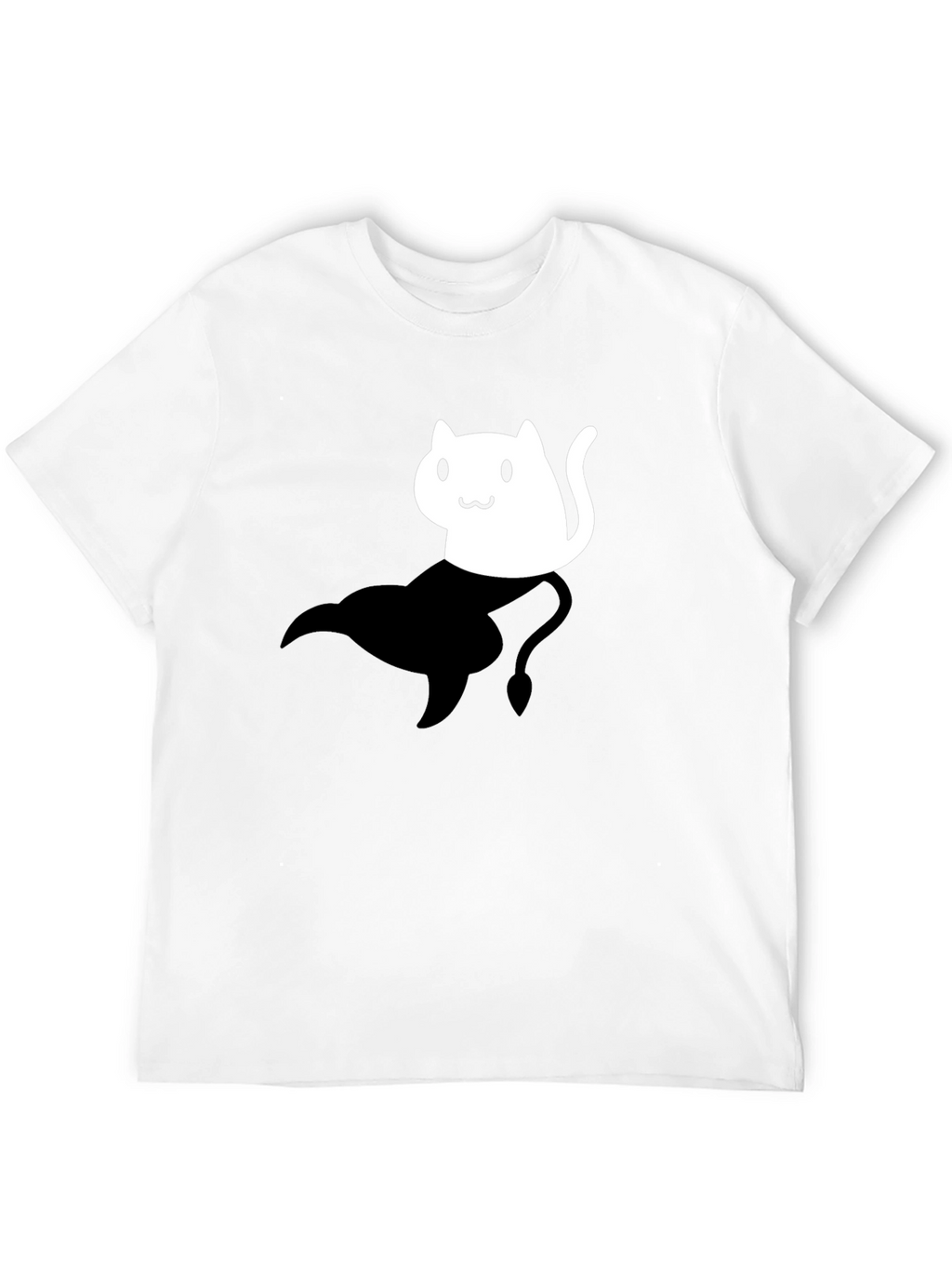 Cat Genie T-Shirt - Black Unisex Cotton Tee