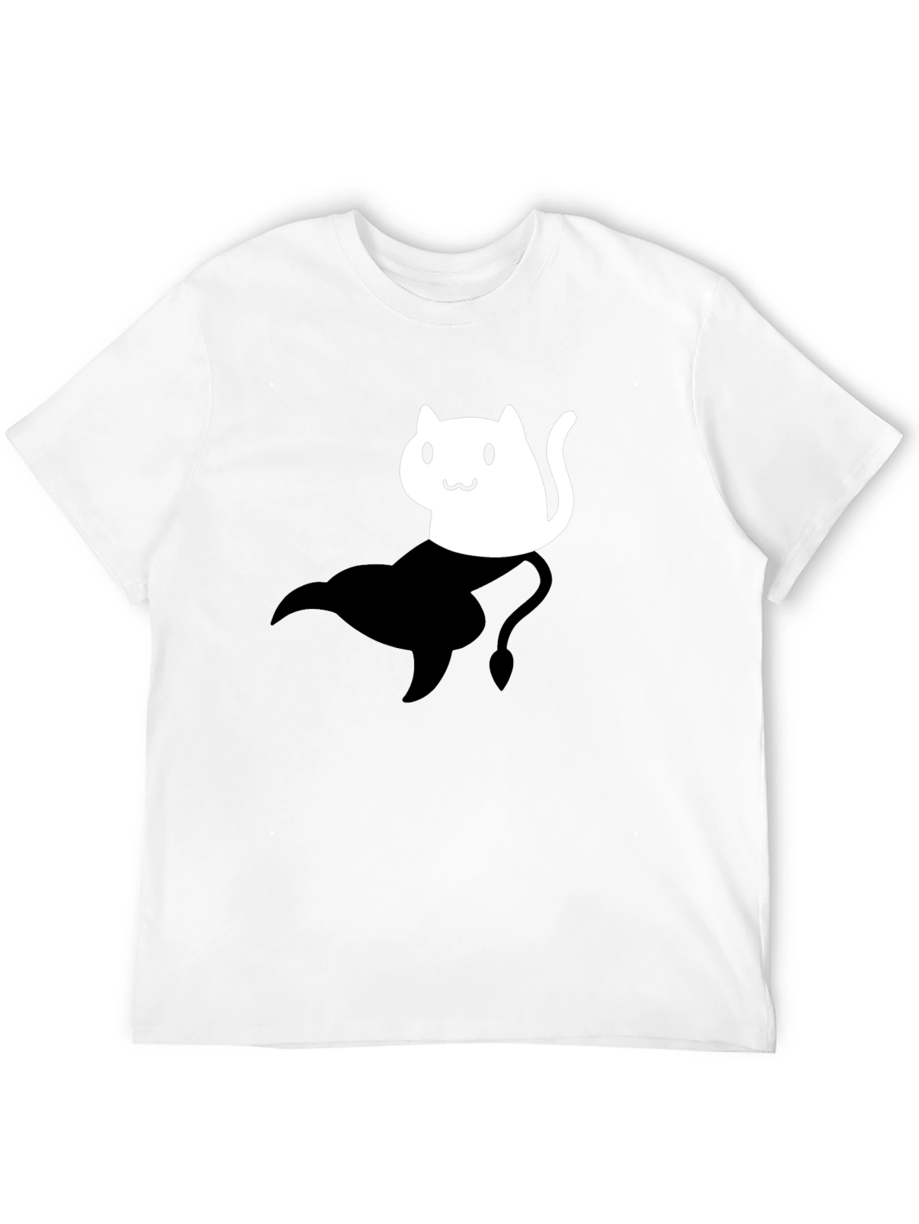 Cat Genie T-Shirt - Black Unisex Cotton Tee