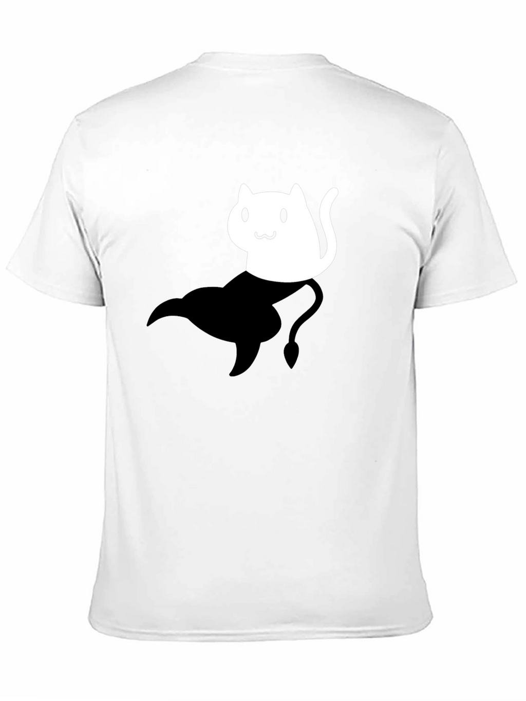 Cat Genie T-Shirt - Black Unisex Cotton Tee