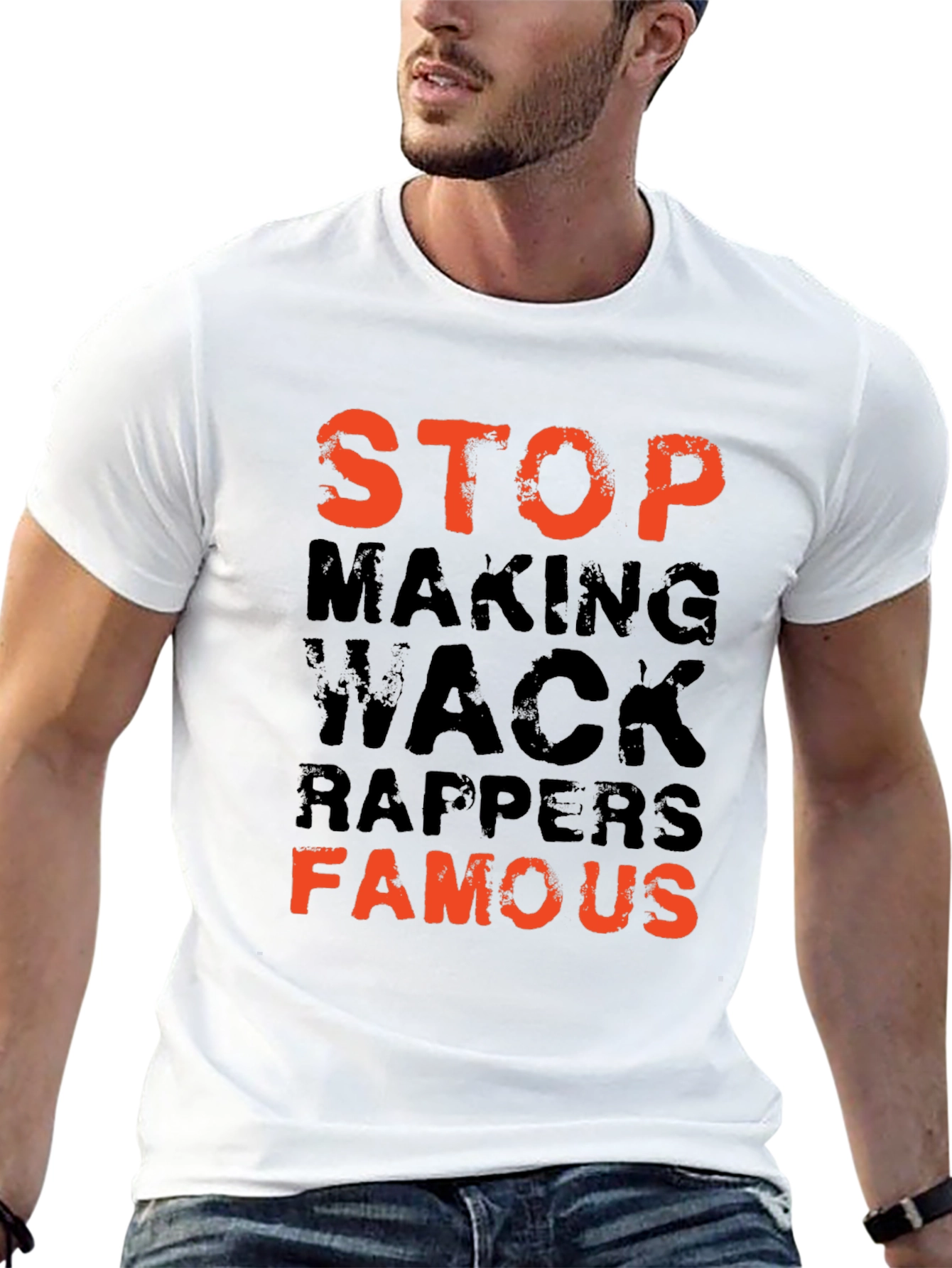 Stop Making Wack Rappers Famous Graphic Tee