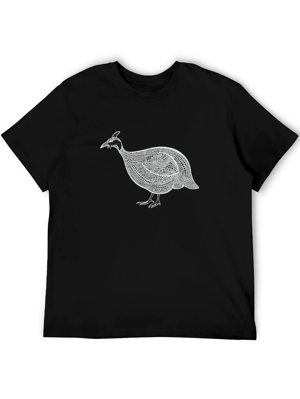 Guinea Fowl Graphic Print T-Shirt