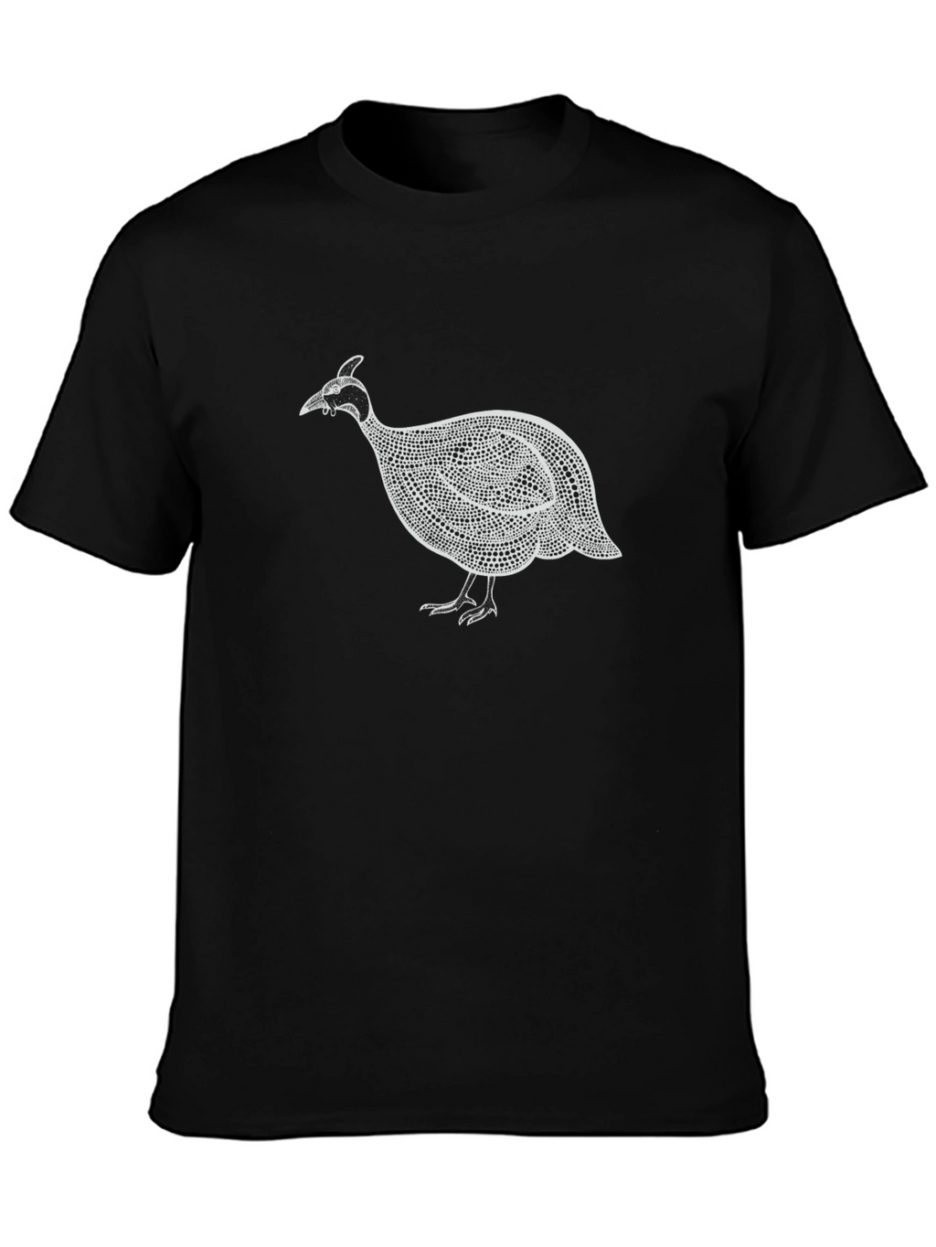 Guinea Fowl Graphic Print T-Shirt