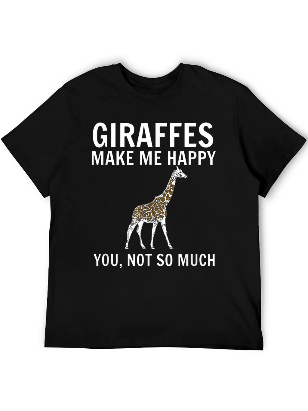 Giraffe Lover T-Shirt: Funny Unique Design
