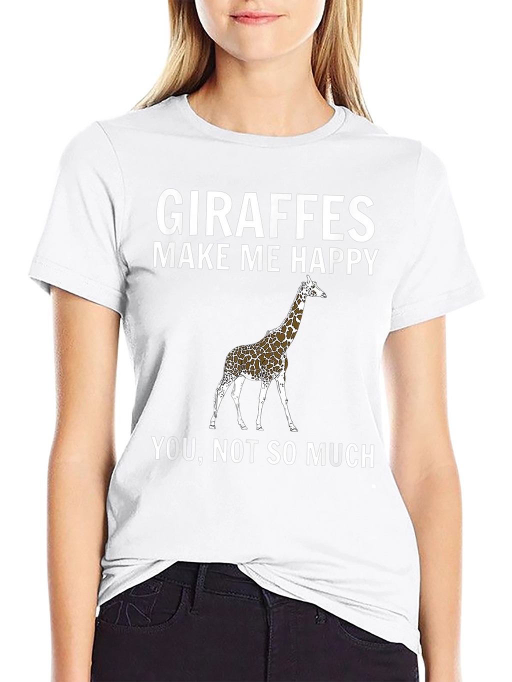 Giraffe Lover T-Shirt: Funny Unique Design