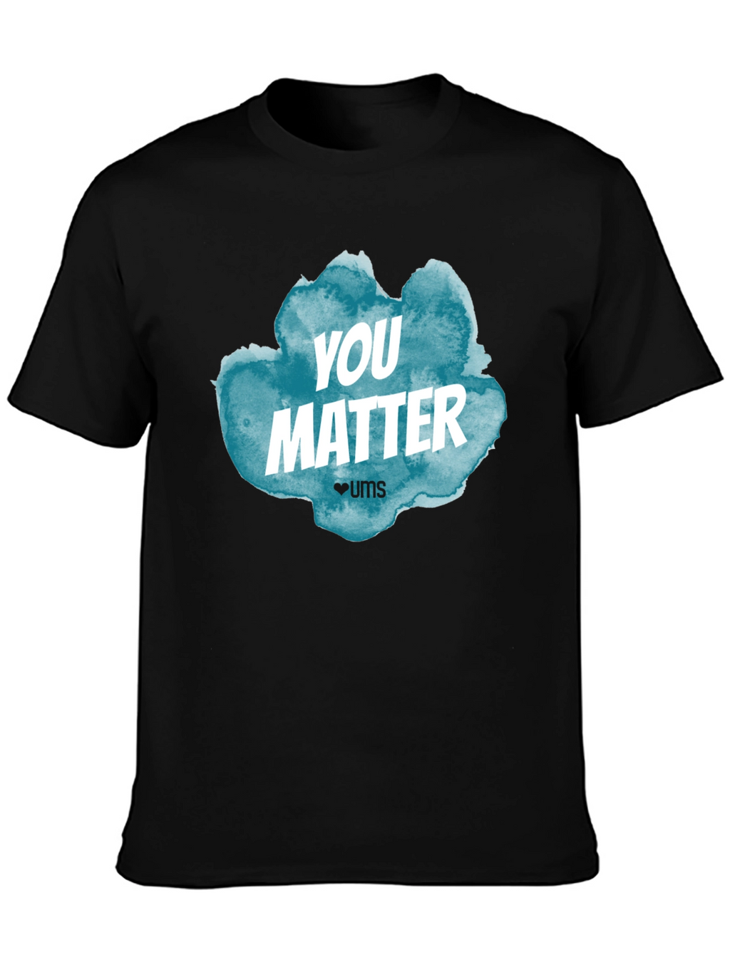 You Matter Graphic Print Crew Neck T-Shirt