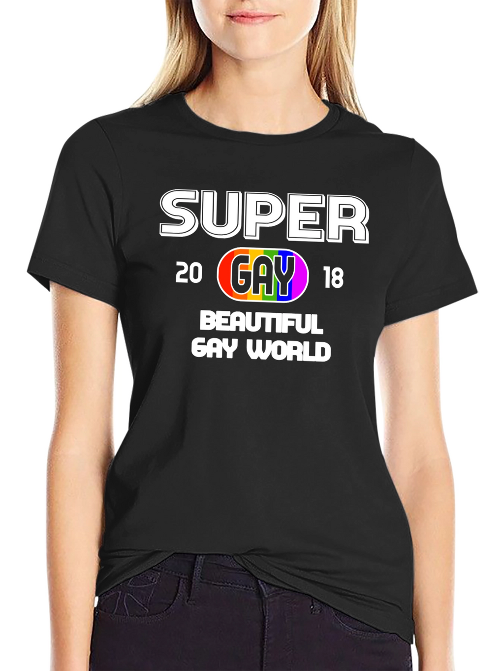 Super Gay 2018 T-Shirt - Pride Celebration Tee