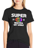 Super Gay 2018 T-Shirt - Pride Celebration Tee
