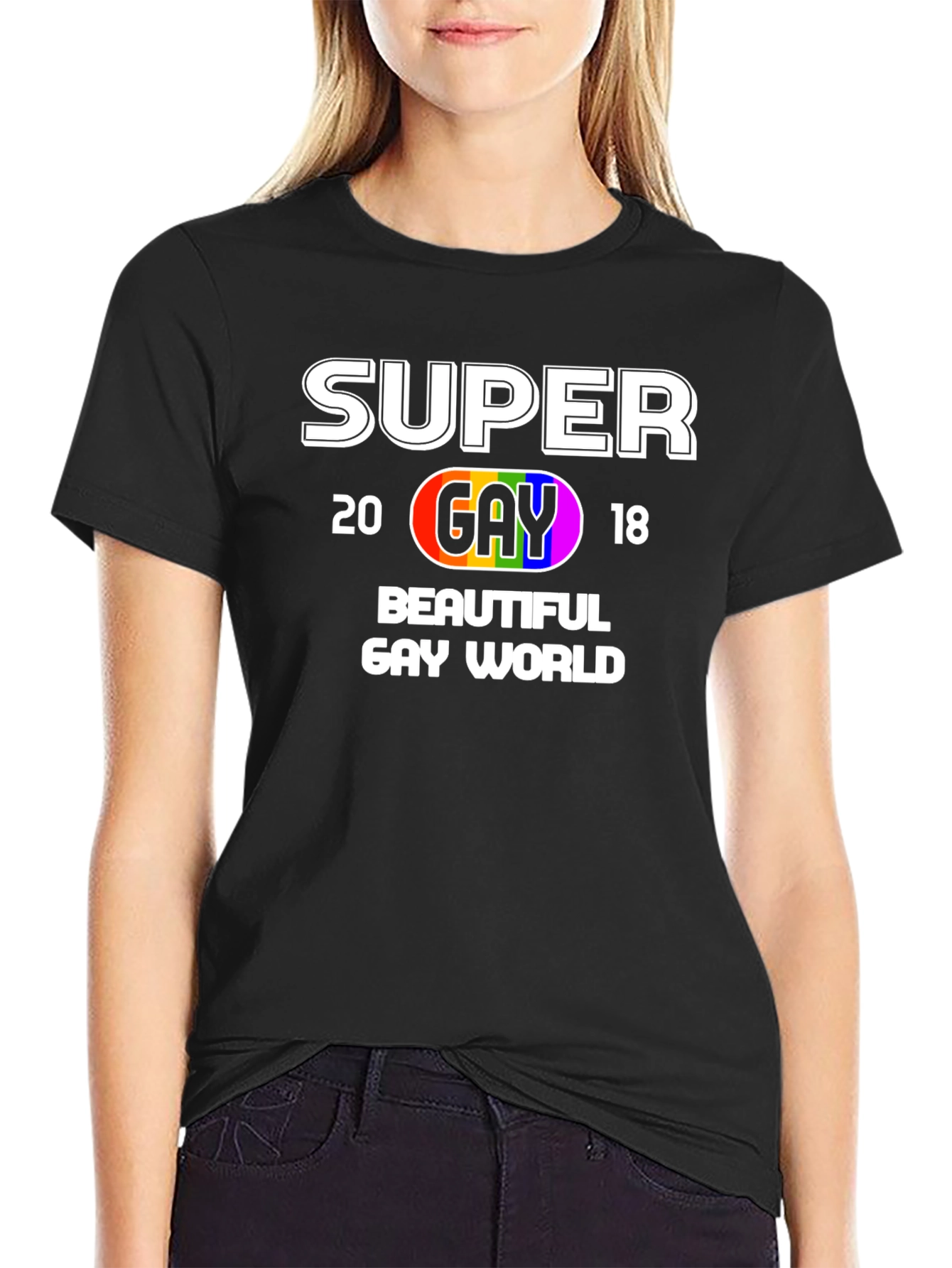 Super Gay 2018 T-Shirt - Pride Celebration Tee