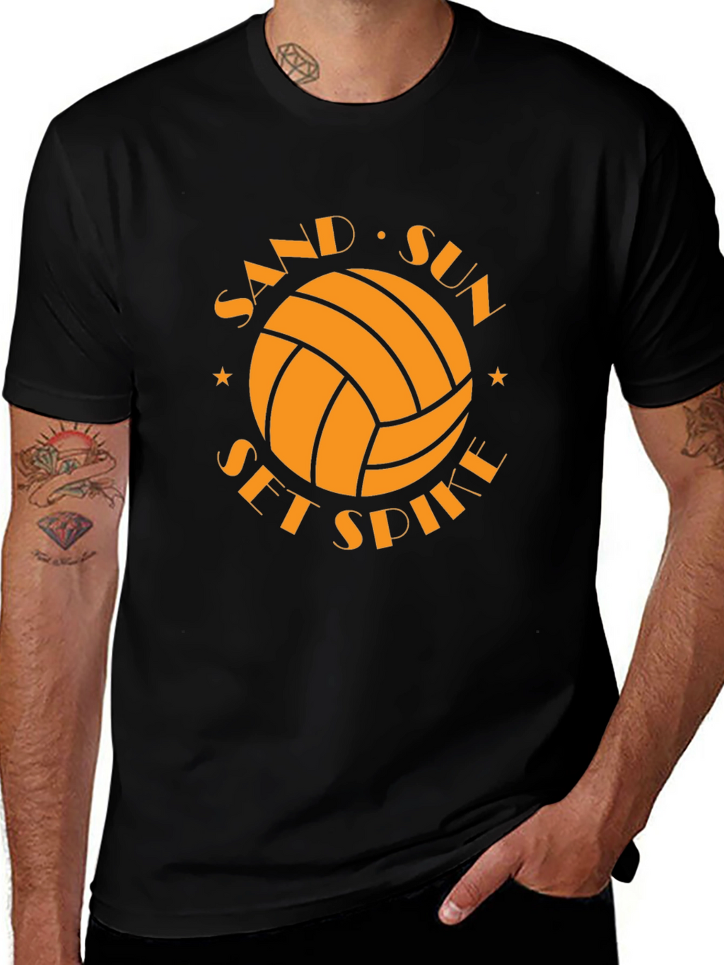 Sand Sun Set Spike T-Shirt