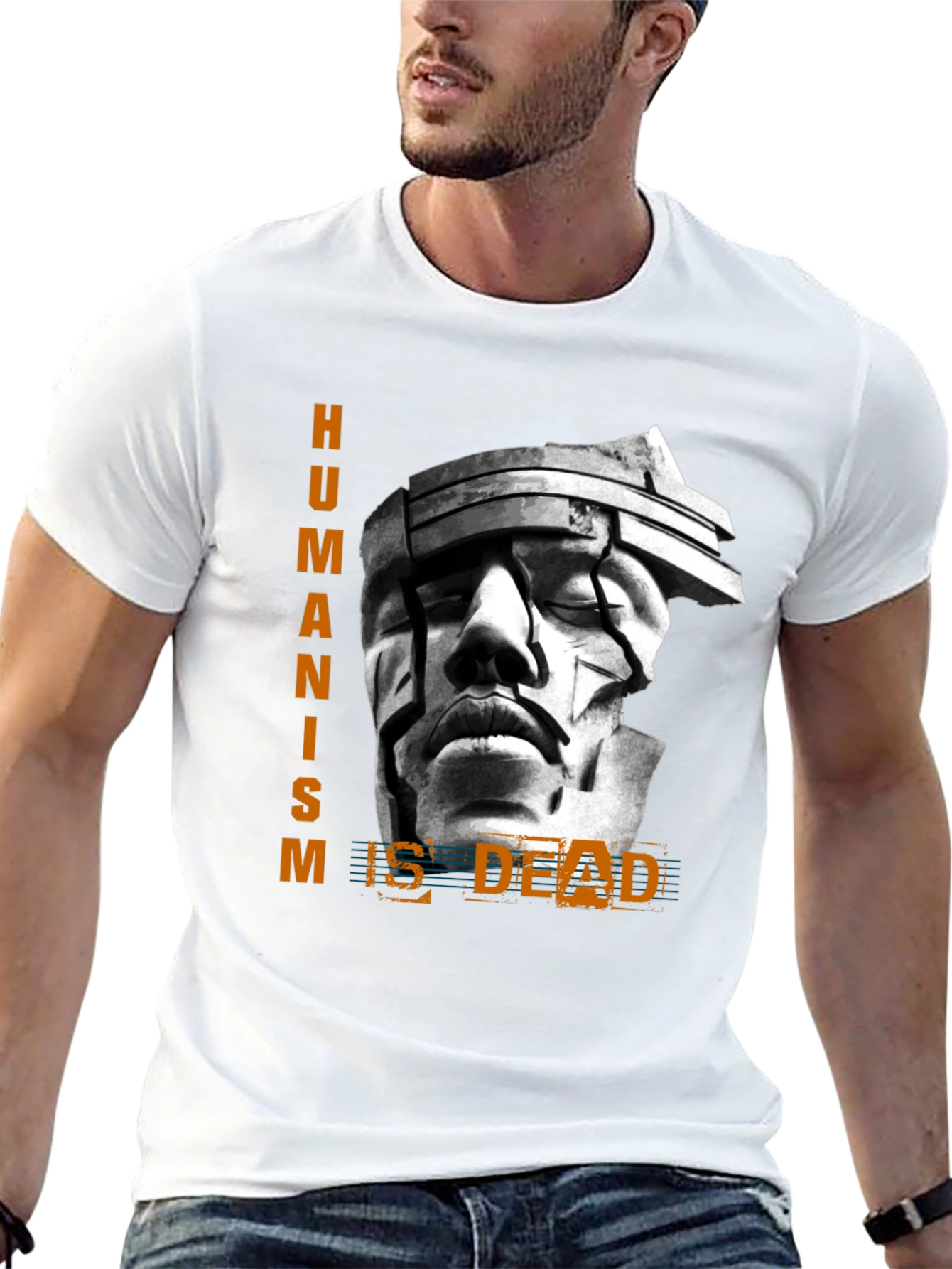 Humanism is Dead Graphic Tee - Black T-Shirt
