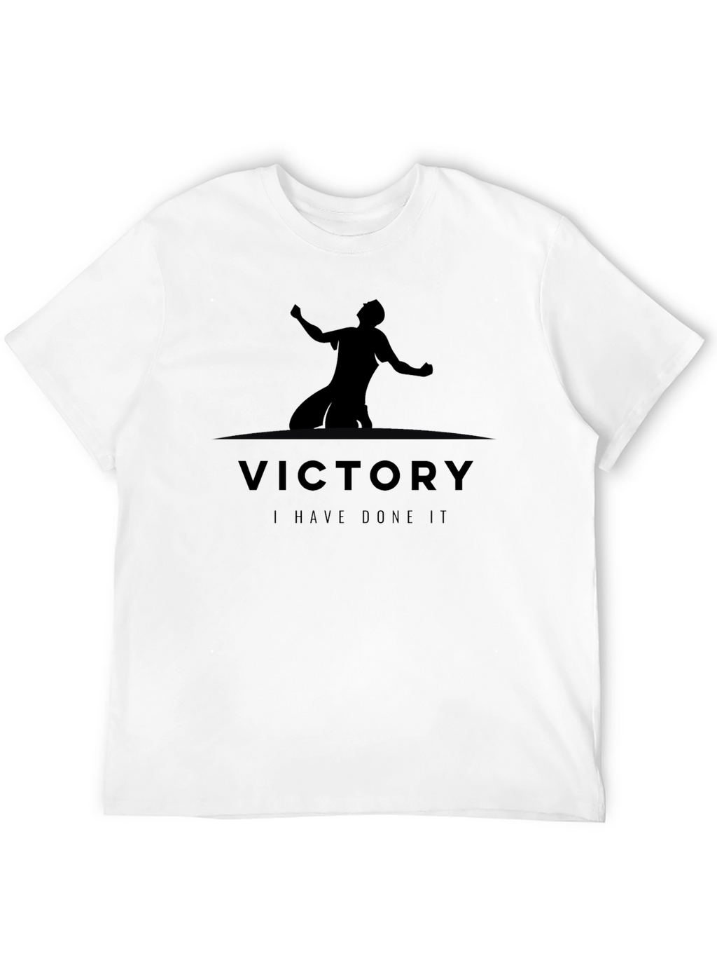 Victory Achieved Graphic T-Shirt - Black