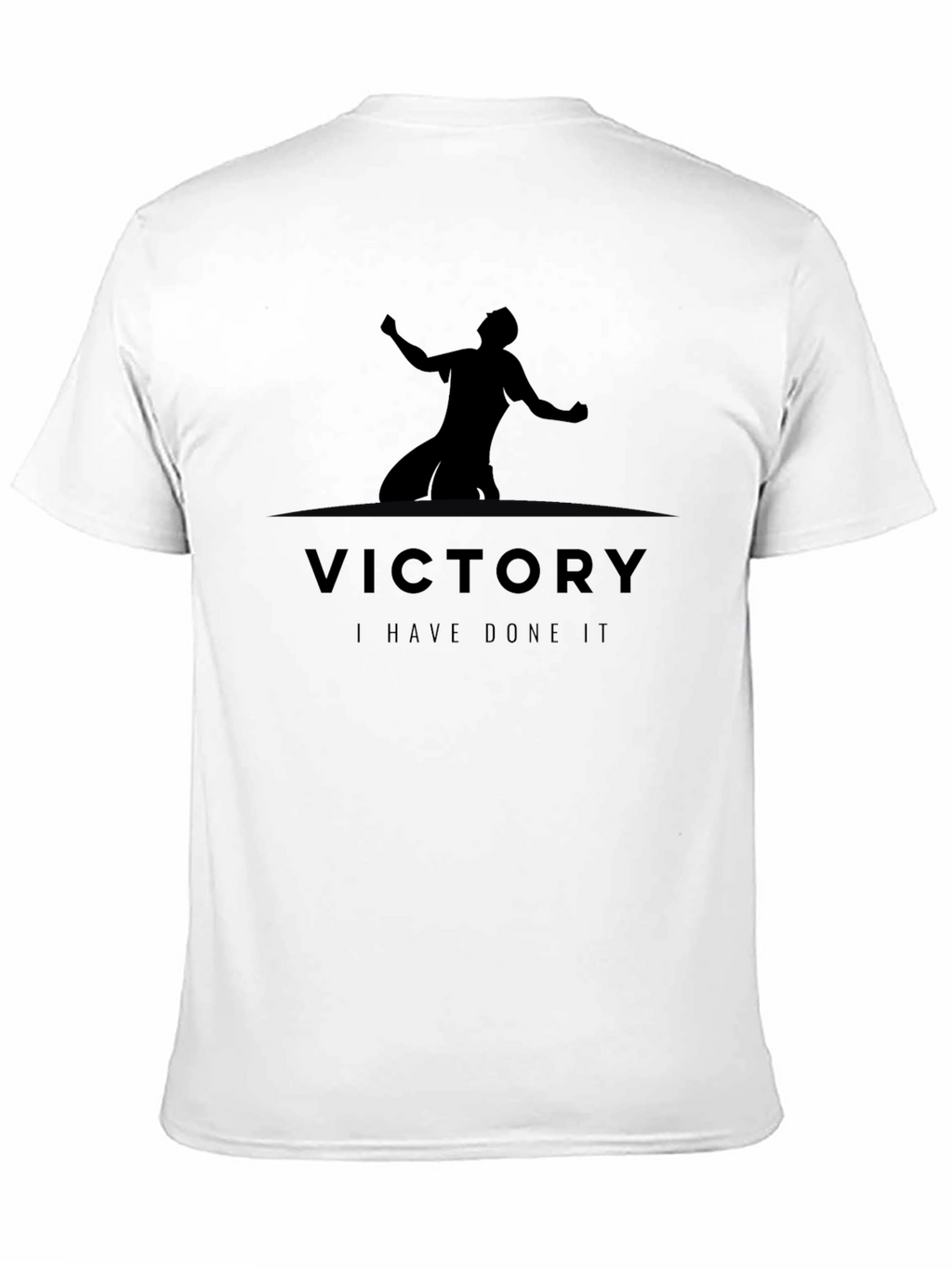 Victory Achieved Graphic T-Shirt - Black