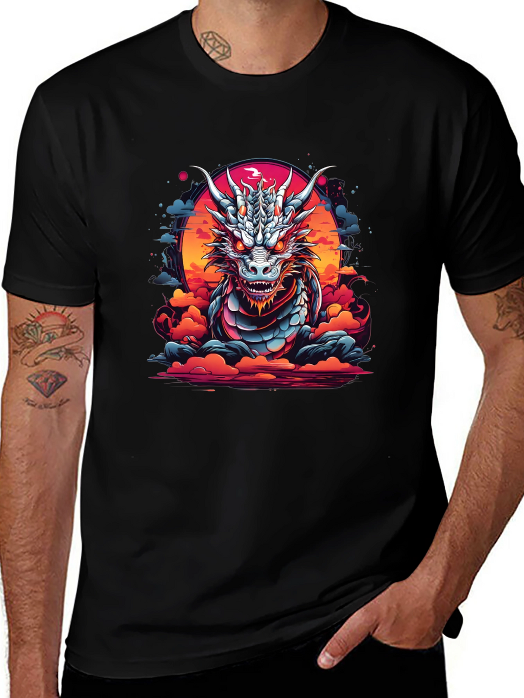 Dragon T-Shirt - Graphic Tee