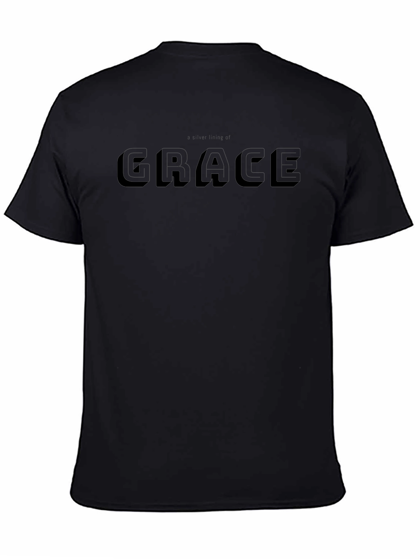 Grace Embossed T-Shirt - Premium Casual Wear