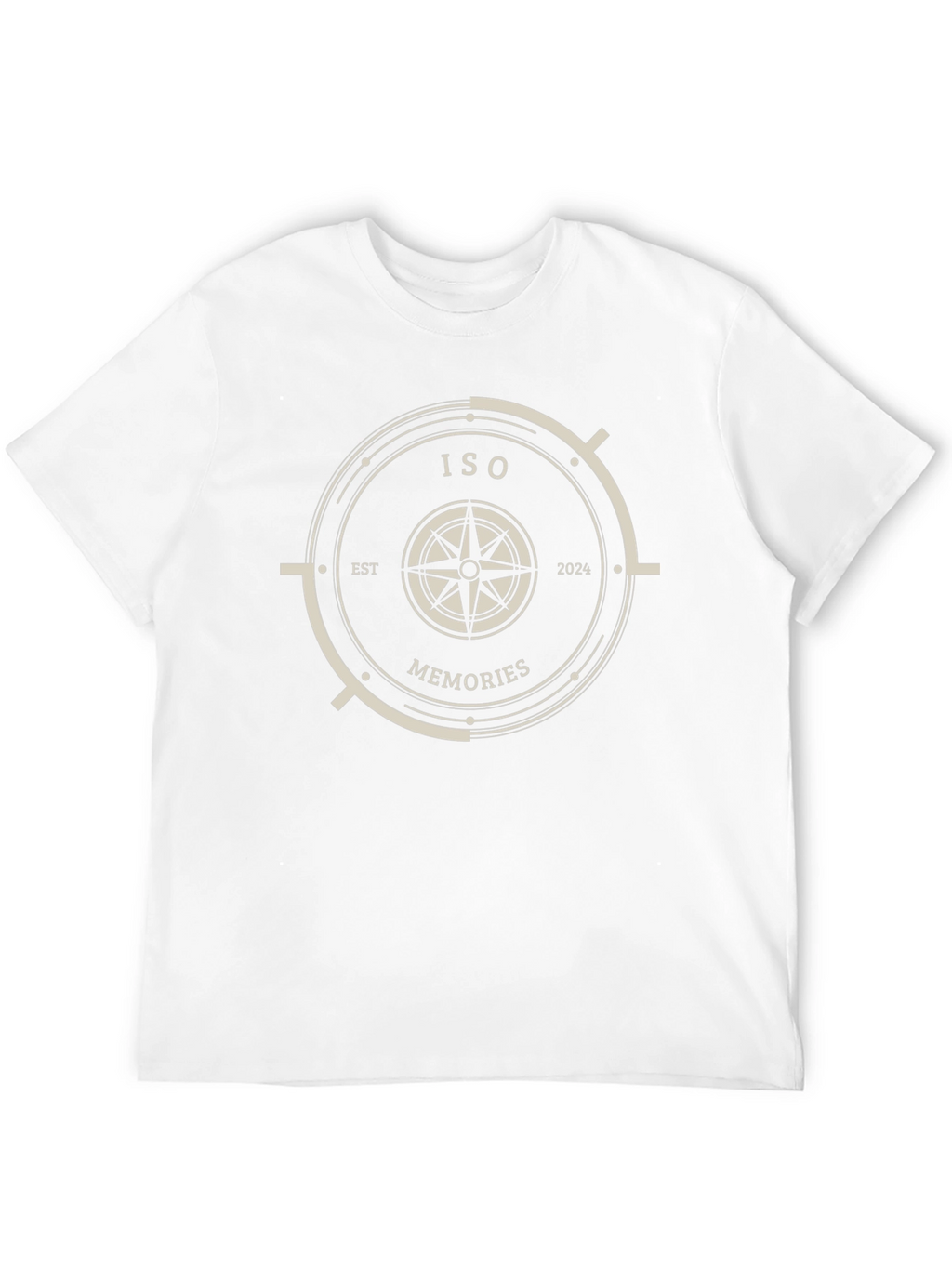 ISO Memories Compass Graphic Tee - Black