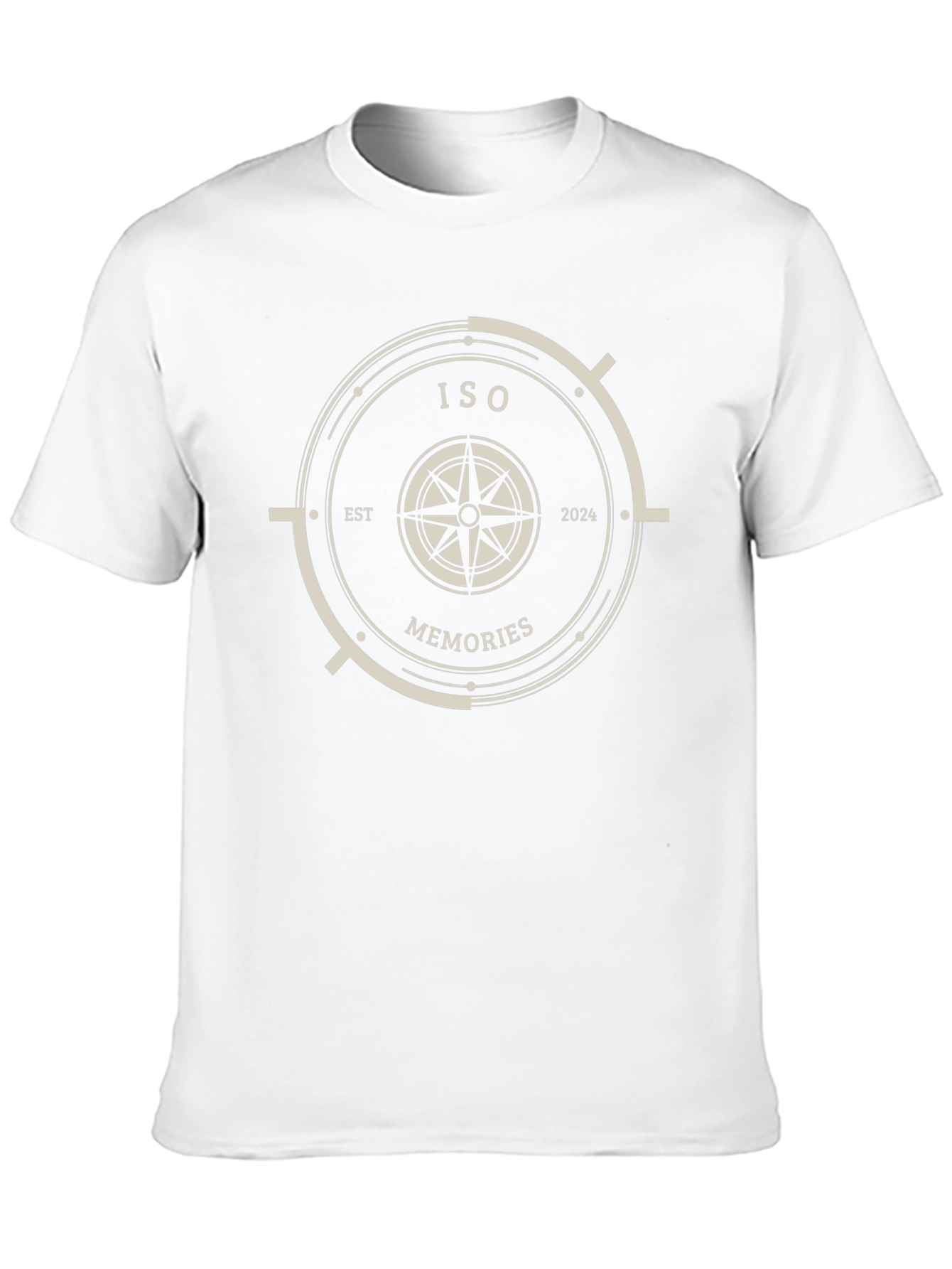 ISO Memories Compass Graphic Tee - Black