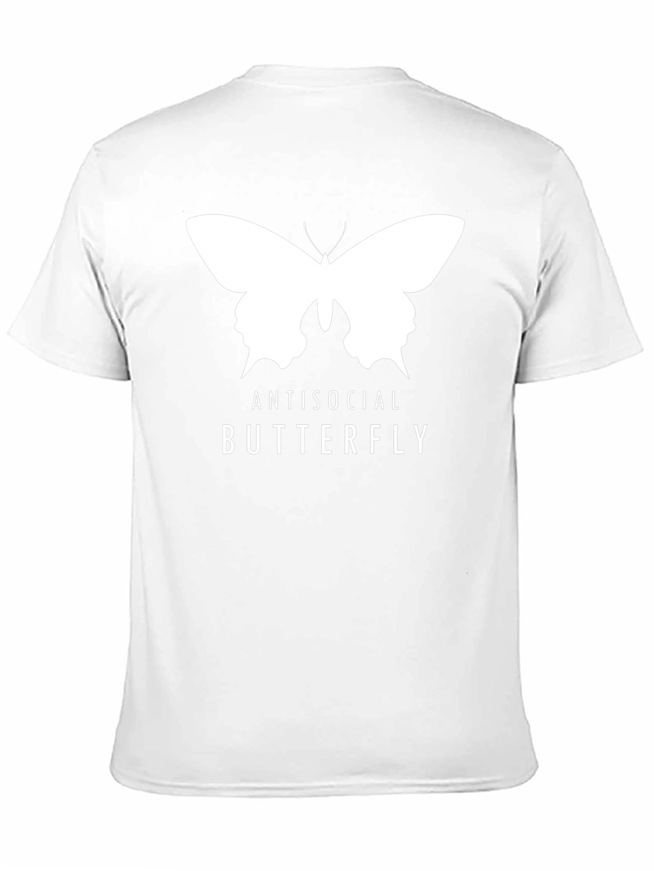 Antisocial Butterfly Graphic Tee - Black