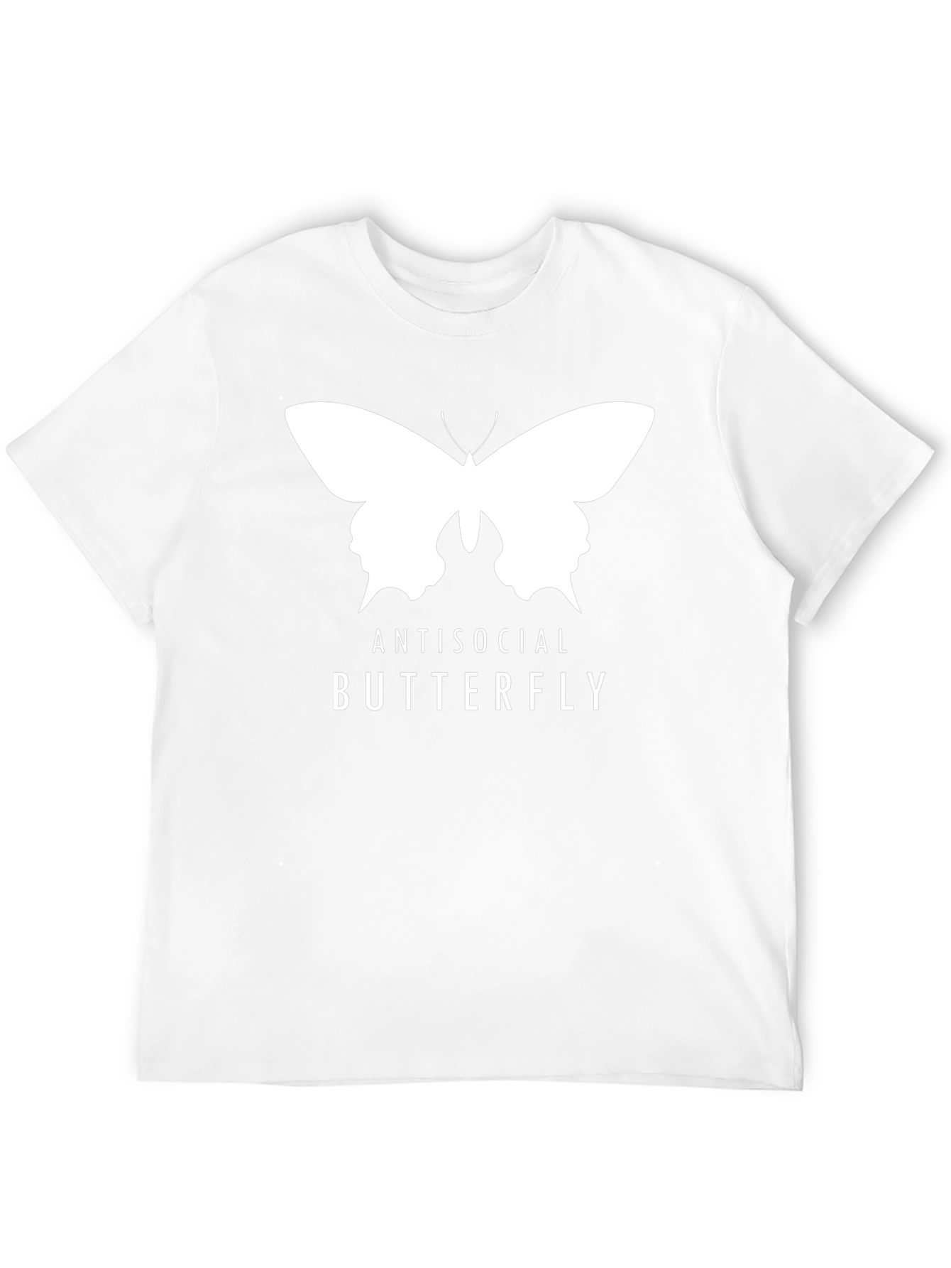 Antisocial Butterfly Graphic Tee - Black