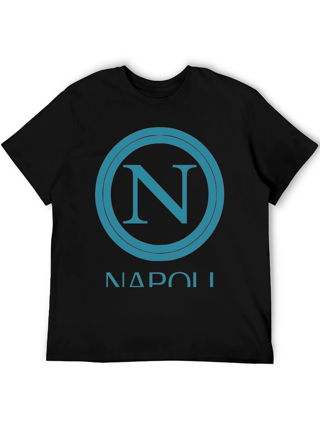Napoli Graphic Tee - Casual Black T-Shirt