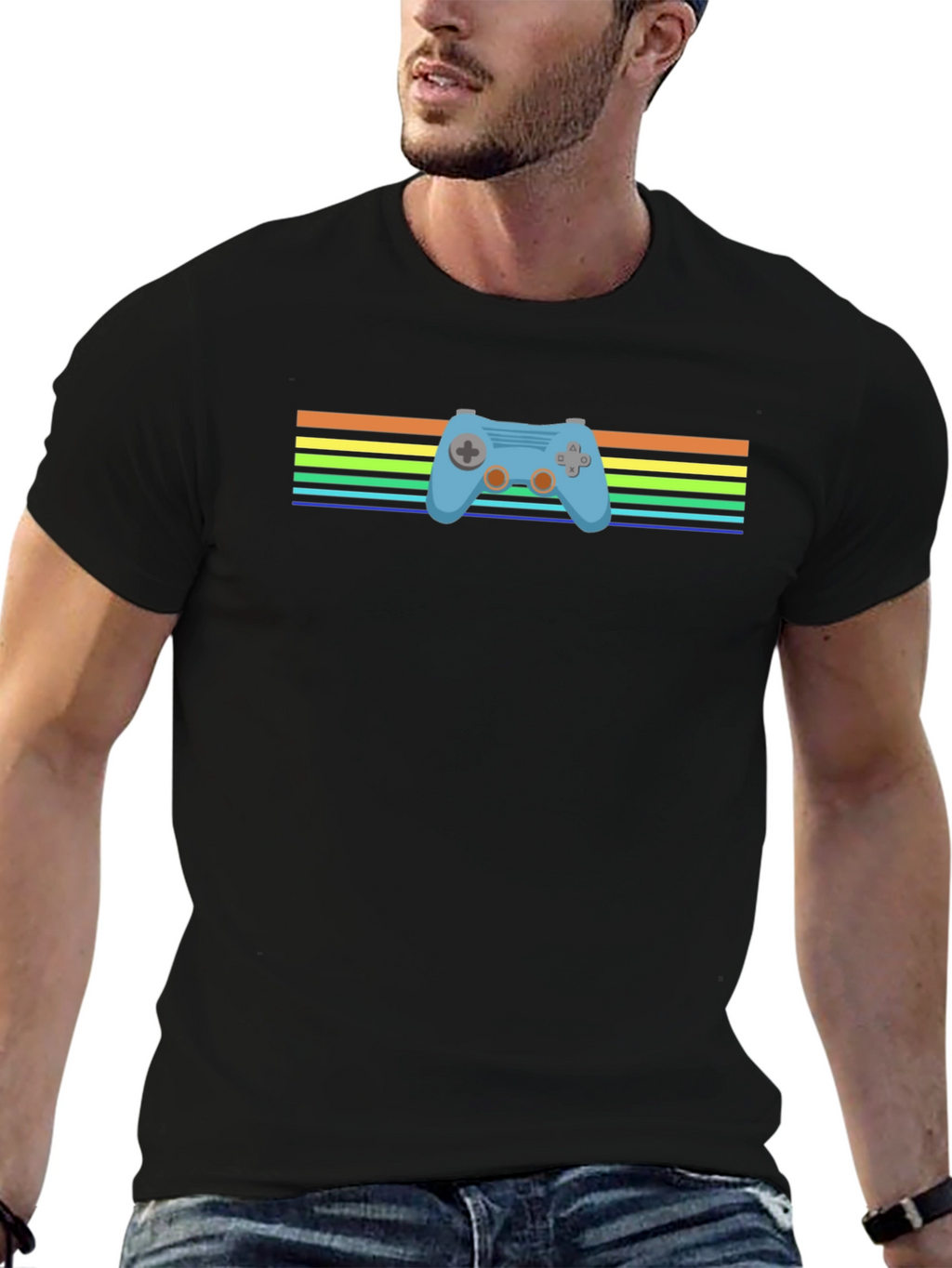 Retro Gamer T-Shirt - Black Tee