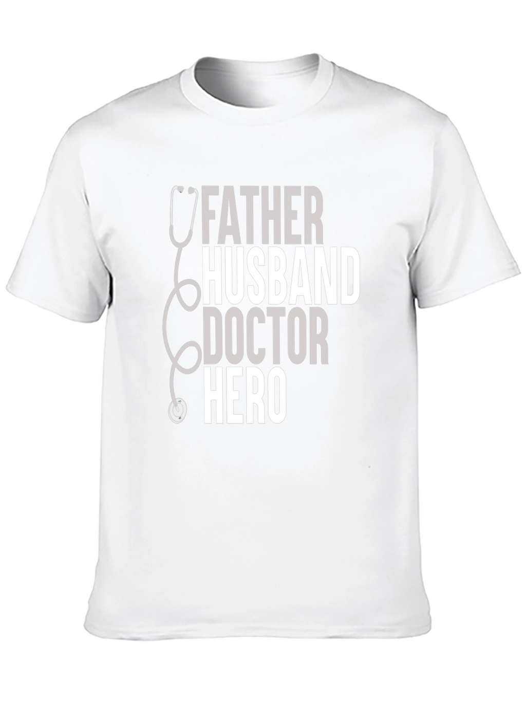 Father Husband Doctor Hero T-Shirt