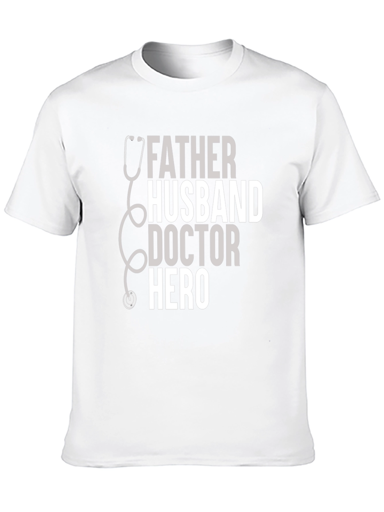 Father Husband Doctor Hero T-Shirt